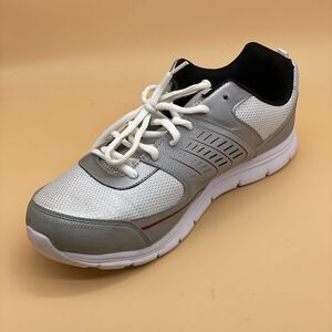 Cross Trekker Shuffle Sneaker Athletic Shoe Men’s 14W Grey White Comfort Lite